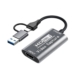 2-i-1 Video Capture Videooptager. USB-C til HDMI Adapter.