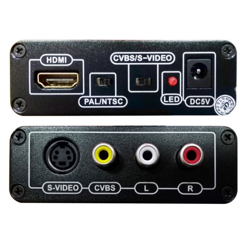 HDMI til AV / RCA / S-video Konverter. Tilslut nye enheder til dit gamle TV. HDMI til AV / RCA / S-video Konverter. Tilslut nye enheder til dit gamle TV. - Billede 8