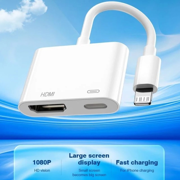 iPhone Lightning til HDMI Adapter. Nem spejling af skærmbilleder fra din iPhone eller iPad - Image 10