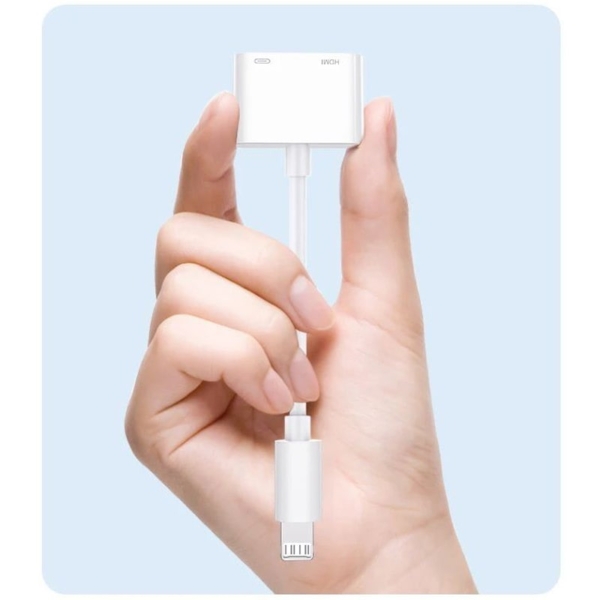 iPhone Lightning til HDMI Adapter. Nem spejling af skærmbilleder fra din iPhone eller iPad - Image 5