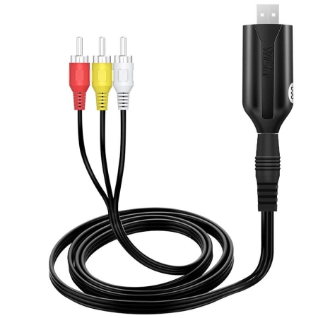 USB 2.0 Video Capture Adapter. Digitaliser VHS og Video