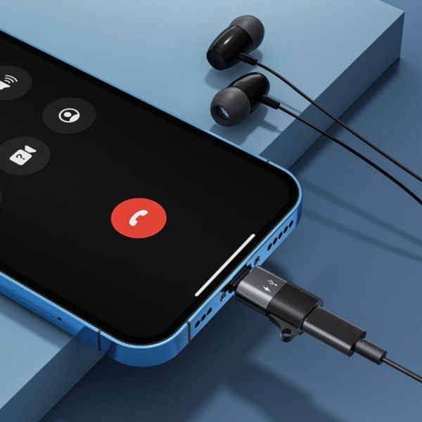 iPhone Lightning til USB-C Adapter. Tilslut USB-C enheder til din iPhone eller iPad. Silver - Image 4