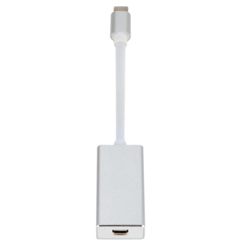 USB-C til Mini DisplayPort Adapter 4K 10Gbps – Silver USB-C til Mini DisplayPort Adapter 4K 10Gbps – Silver - Billede 2