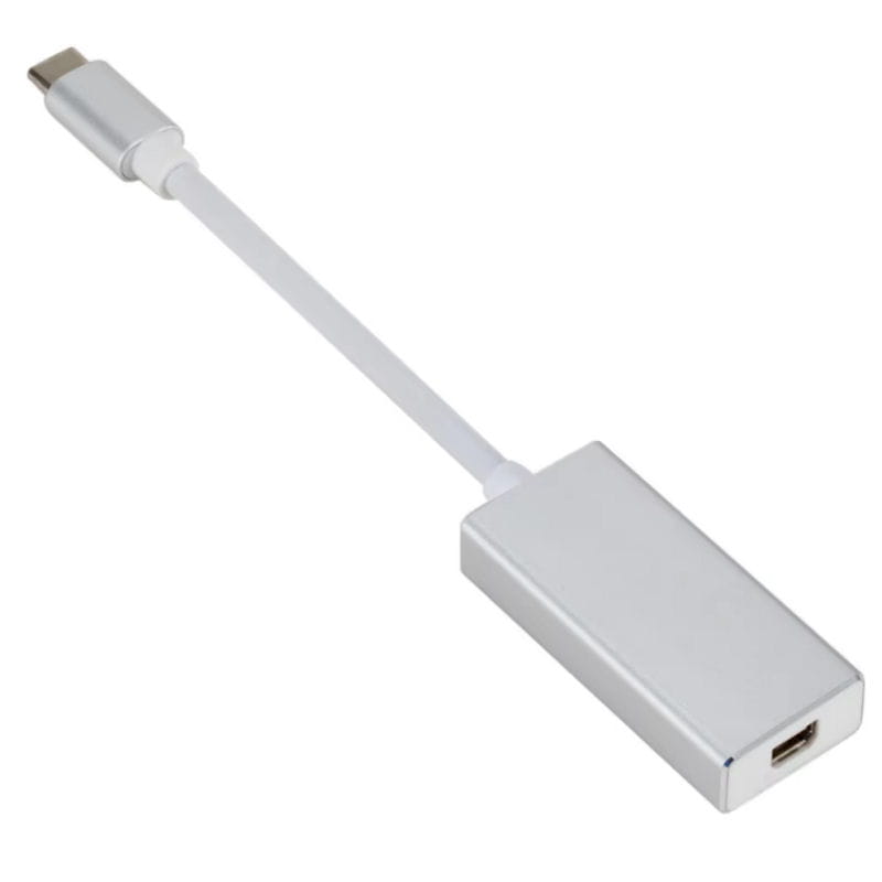 USB-C til Mini DisplayPort Adapter 4K 10Gbps – Silver USB-C til Mini DisplayPort Adapter 4K 10Gbps – Silver - Billede 4