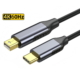 USB-C til Mini DisplayPort Kabel 4K 60Hz HDR – 1.8m, Sort USB-C til Mini DisplayPort Kabel 4K 60Hz HDR-Sort