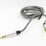 Audiokabel minijack til minijack. Silver. Mobil, PC og tablet tilbehør