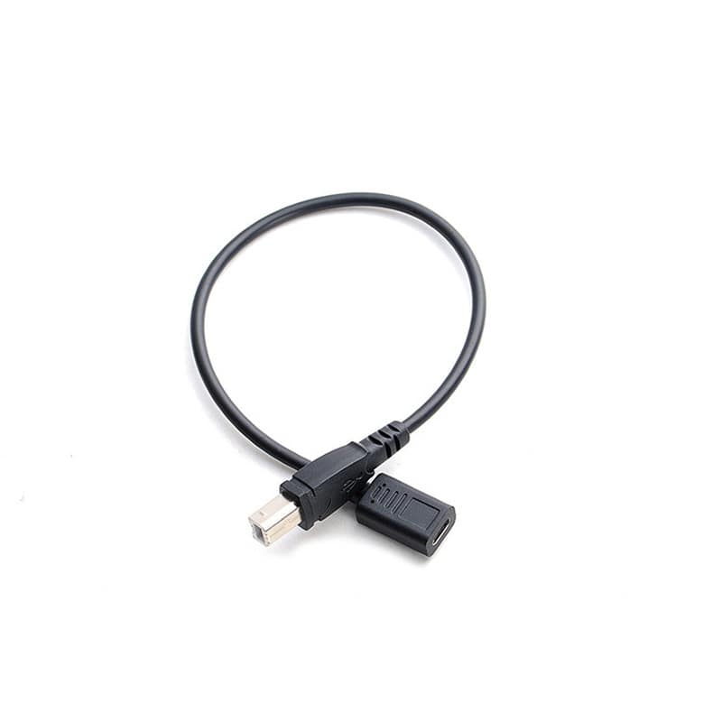 USB-C til USB-B printer kabel 30 cm – Adapter til printer og scanner USB-C til USB-B printer kabel 30 cm – Adapter til printer og scanner - Billede 5