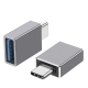 Hurtig OTG adapter – USB-C til USB 3.1/3.0 med 10Gbps data. Grey
