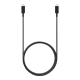 Samsung USB-C til USB-C Kabel 1,8 m – Sort Samsung USB-C til USB-C Kabel 1,8 m Sort | Hurtig Opladning