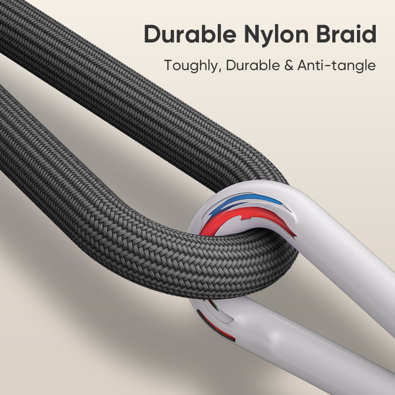 USB-C 240W Kabel med Hurtig Opladning og Mobilrem – Skulderrem 120cm, Sort USB-C 240W Kabel med Hurtig Opladning og Mobilrem – Skulderrem 120cm, Sort - Billede 12