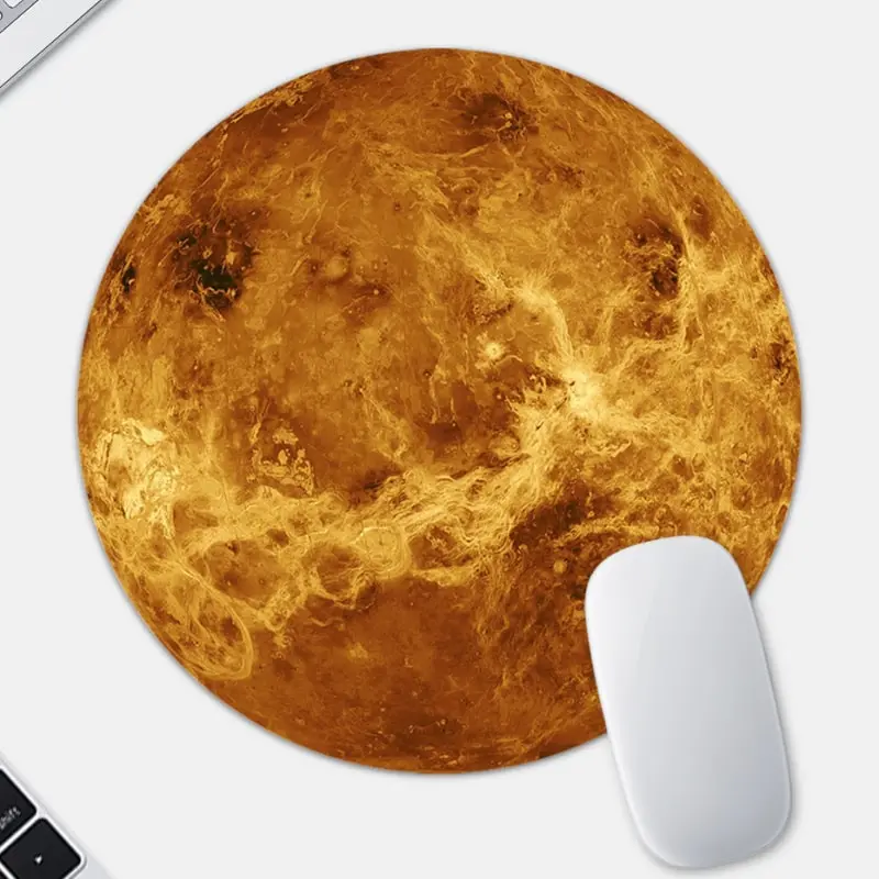 Univers musemåtte. Flot rund musemåtte på 30cm. MJ-1060. Venus. Univers musemåtte. Flot rund musemåtte på 30cm. Venus.