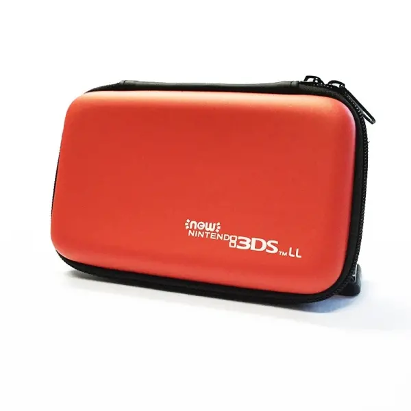Beskyttelsestaske til Nintendo 3DS XL & NEW 3DS XL. Rød.
