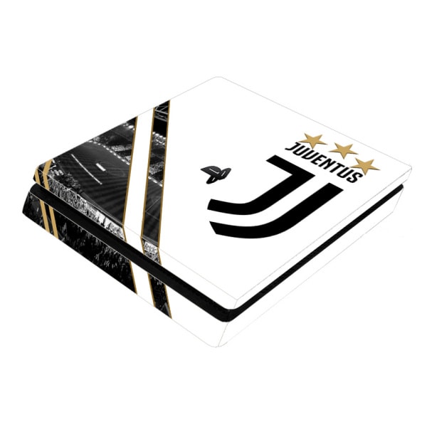 PS4 Slim skin til konsol & controllere. Juventus logo. Sort/hvid PS4 Slim skin til konsol & controllere. Juventus logo. Sort/hvid - Image 2