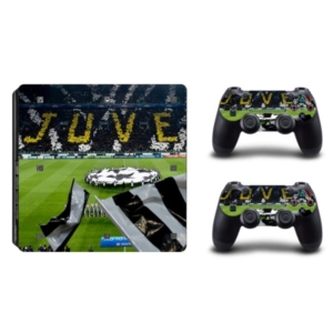 PS4 Slim skin til konsol & controllere. Juventus Stadion. Tifo. Mobil, PC og tablet tilbehør