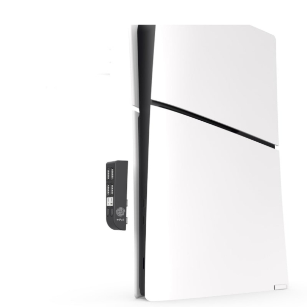 PS5 Slim USB Hub. Få 6 USB porte (2x USB-C + 4x USB-A). Sort