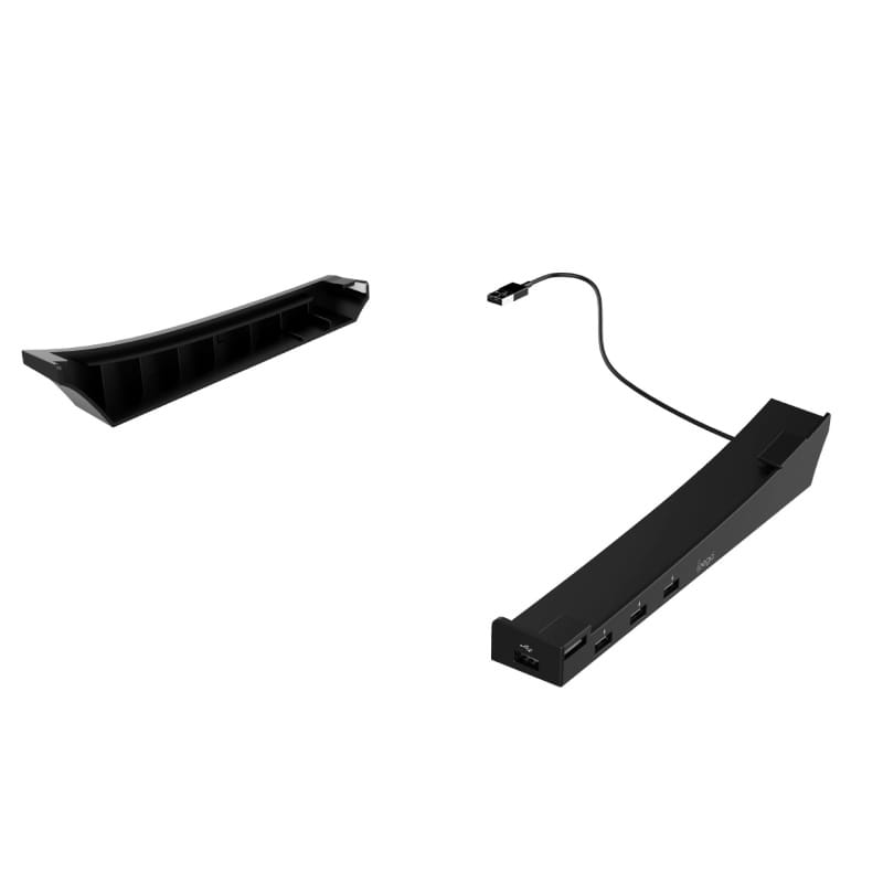 USB Hub og Horisontal stander Til PS5. Udvid til 4x USB porte. iPega. Sort iPega USB Hub og stander Til PS5. Udvid til 4x USB porte. Sort