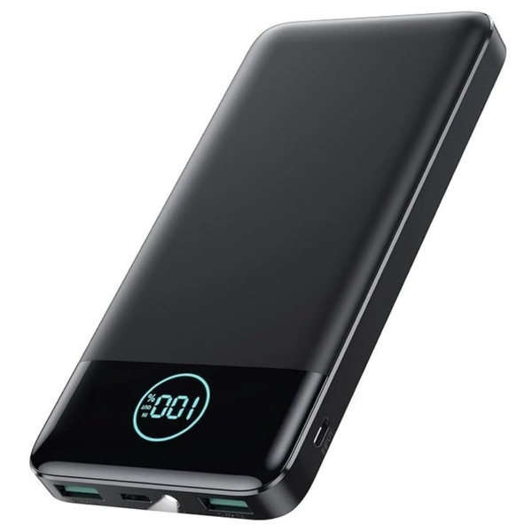 AONIMI HX100K4 Powerbank 2xUSB-A +1x USB-C. 13800 mAh. Sort