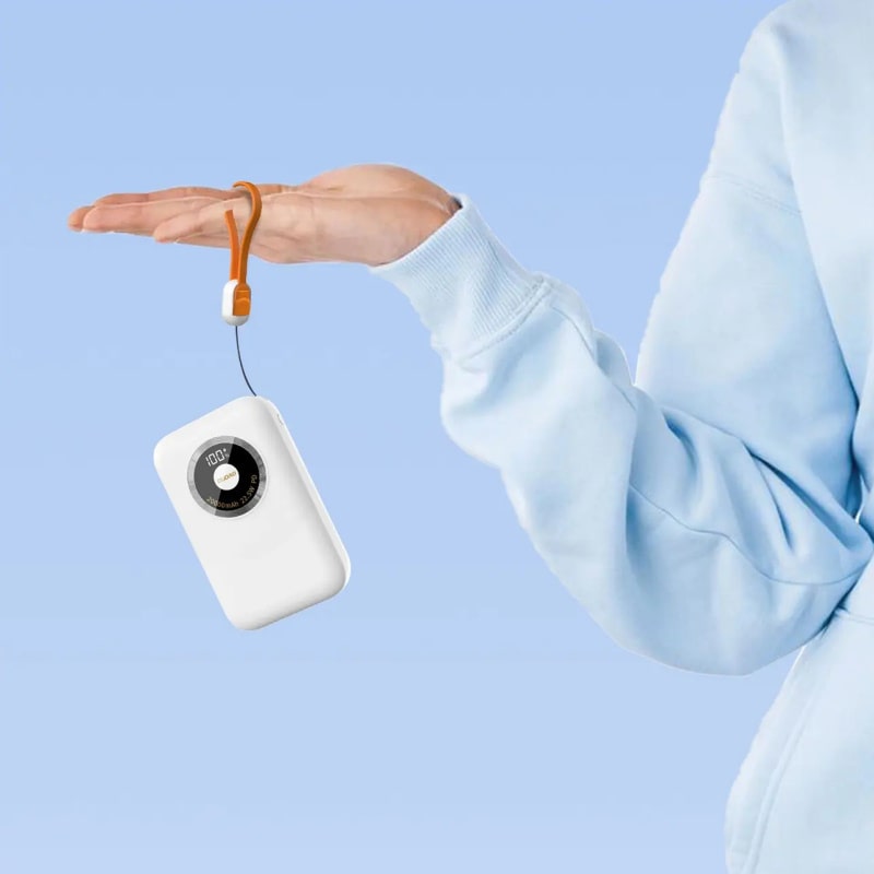 DUDAO K21Pro Mini Powerbank på 20000mAh, 22.5 Watt. Hvid DUDAO K21Pro Mini Powerbank på 20000mAh, 22.5 Watt. Hvid - Image 2