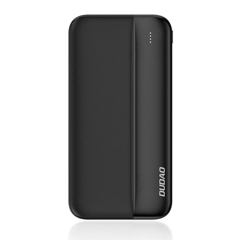 Dudao K4S+ Powerbank 20000mAh  –  2xUSB-A, 10W Opladning  –  Sort