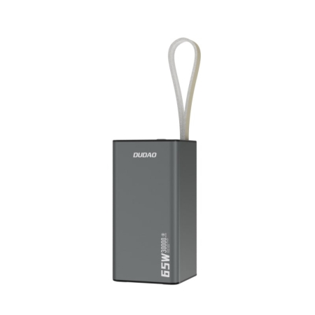 DUDAO K65+ powerbank. 30000mAh - 65 Watt. Kraftig og hurtig.