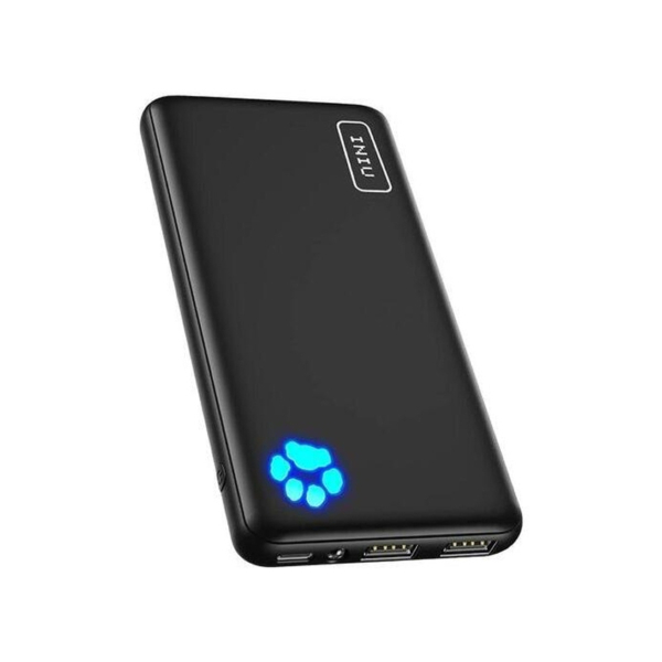 INIU B41 Powerbank i lommestørrelse. 10000mAh. Sort - Se her