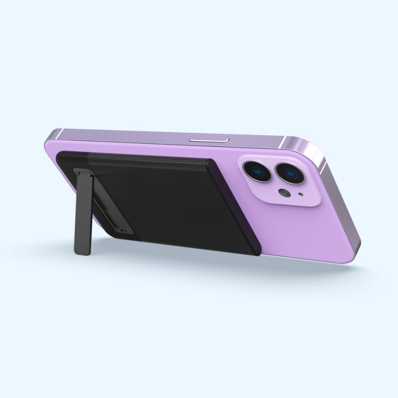 Magnetisk Ultra-Tynd Trådløs Powerbank. 5000mAh, 15W / 20W PD. Sort Magnetisk Ultra-Tynd Trådløs Powerbank. 5000mAh, 15W / 20W PD. Sort - Image 8