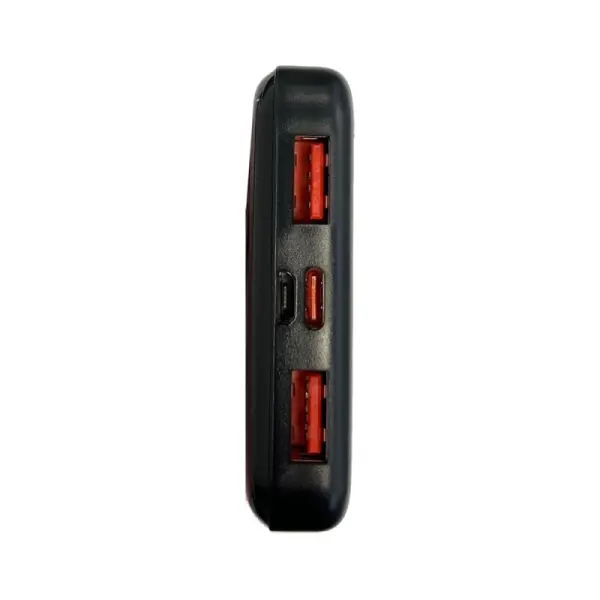 Nordic Accessories 10.000 mAh PD 22.5W Fast charge USB-C PowerBank. Sort. - Image 3