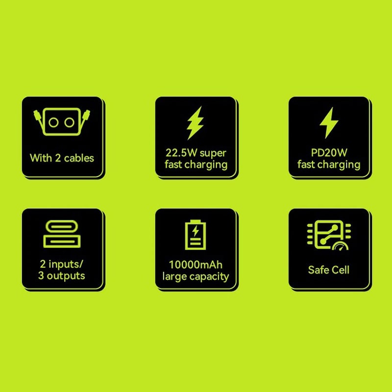 Remax RPP-533 retro kassettebånds Powerbank med USB-C samt lightning kabel. 10000mAh. Remax RPP-533 retro kassettebånds Powerbank med USB-C samt lightning kabel. 10000mAh. - Image 10