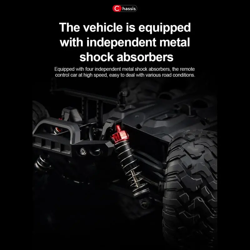 KF11 Master 4WD 1:16 High-speed Off-road Fjernstyret Bil. Inkl. Ekstra Batteri. KF11 Master 4WD 1:16 High-speed Off-road Fjernstyret Bil. Inkl. Ekstra Batteri. - Image 19