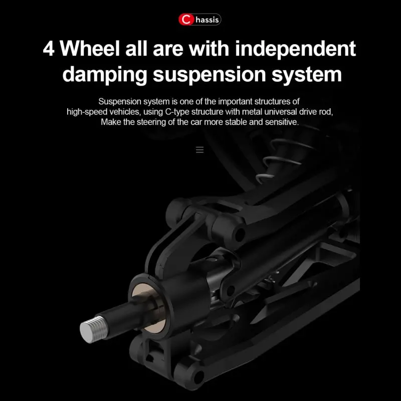 KF11 Master 4WD 1:16 High-speed Off-road Fjernstyret Bil. Inkl. Ekstra Batteri. KF11 Master 4WD 1:16 High-speed Off-road Fjernstyret Bil. Inkl. Ekstra Batteri. - Image 18