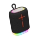 G1 Outdoor Bluetooth Højtaler. Kraftfuld Lyd og Flot RGB Lys. Sort