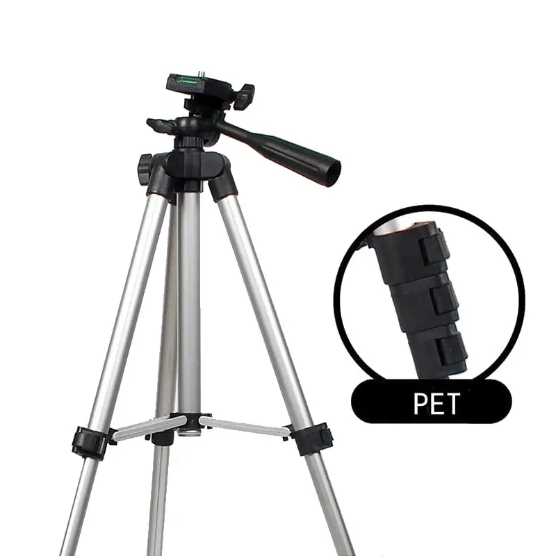 Smart Justerbart Tripod Stativ inkl. holder til mobiltelefon. Helt op til 104cm høj. Smart Justerbart Tripod Stativ inkl. holder til mobiltelefon. Helt op til 104cm høj. - Image 8