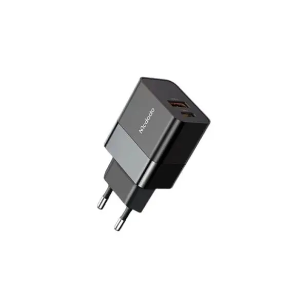 MCDODO Dual USB-C & USB-A oplader. PD 3.0 hurtigoplader.