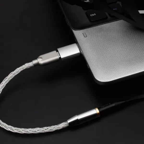 USB-A til USB-C Adapter. Silver. USB-A til USB-C Adapter. Silver. - Image 4