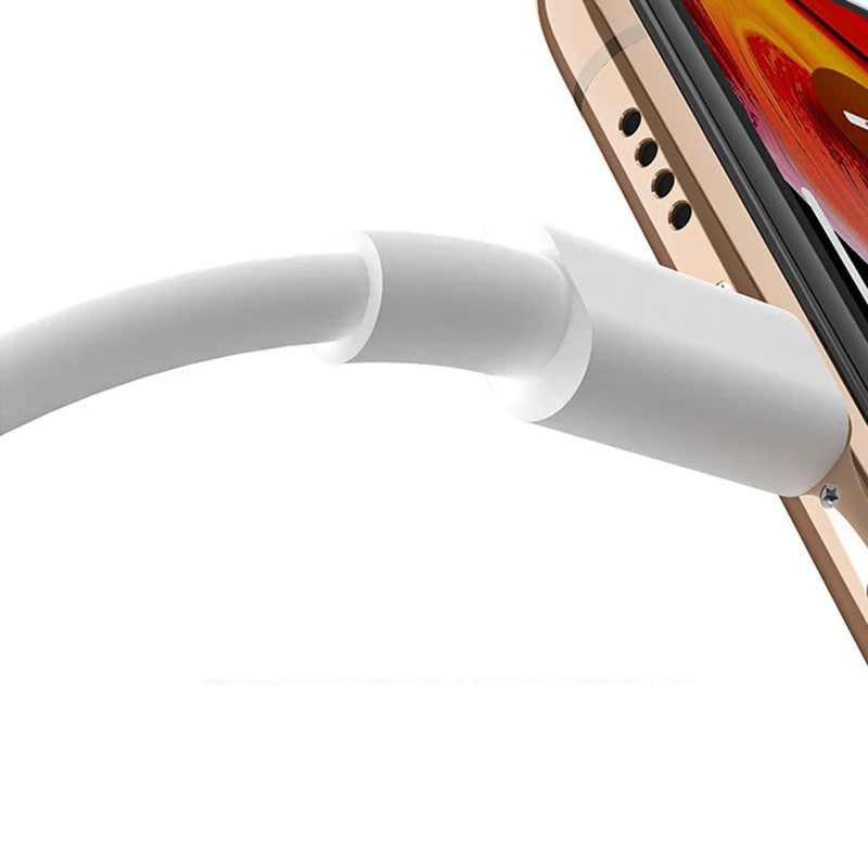 USB-A til USB-C Datakabel. Hvid. 25 cm USB-A til USB-C Datakabel. Hvid. 25 cm - Image 4