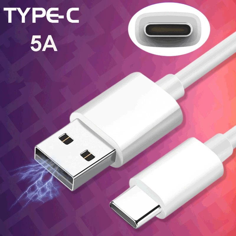 USB-A til USB-C Datakabel. Hvid. 25 cm USB-A til USB-C Datakabel. Hvid. 25 cm - Image 5
