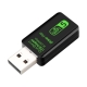 Dual Band WiFi Dongle USB Adapter 1200Mbps – Trådløs netværksadapter til PC & Laptop (2.4GHz/5GHz) Dual Band WiFi Dongle USB Adapter 1200Mbps – Dag til dag