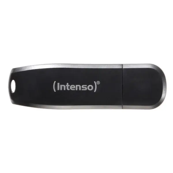 Intenso Speed Line USB 3.0 Drive. Super hurtig USB memory stick. 128GB. Sort. - Image 2