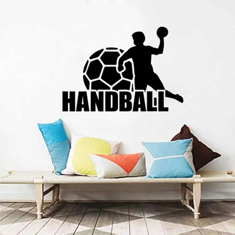 Håndbold wallsticker. Stor flot wallsticker til håndboldspilleren. 57x81cm. Håndbold wallsticker. Stor flot wallsticker til håndboldspilleren. 57x81cm. - Image 3