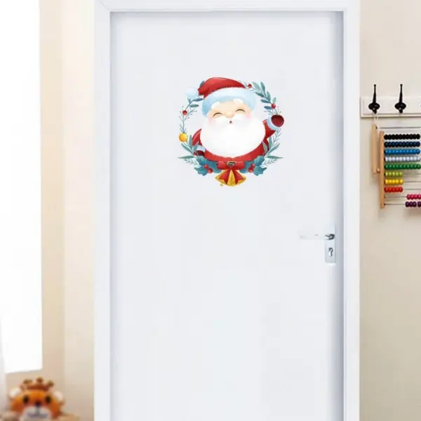 Sød og flot jule wallsticker til væg - eller på Toilettet! Julemand. - Image 5