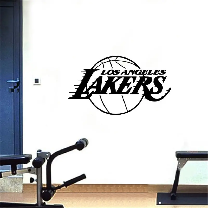 Basket wallsticker. Los Angeles Lakers. 30x52cm. Basket wallsticker. Los Angeles Lakers. 30x52cm. - Image 5
