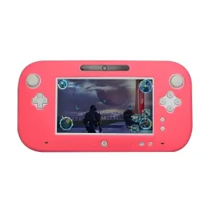 Wii U gamepad silikone cover i lyserød