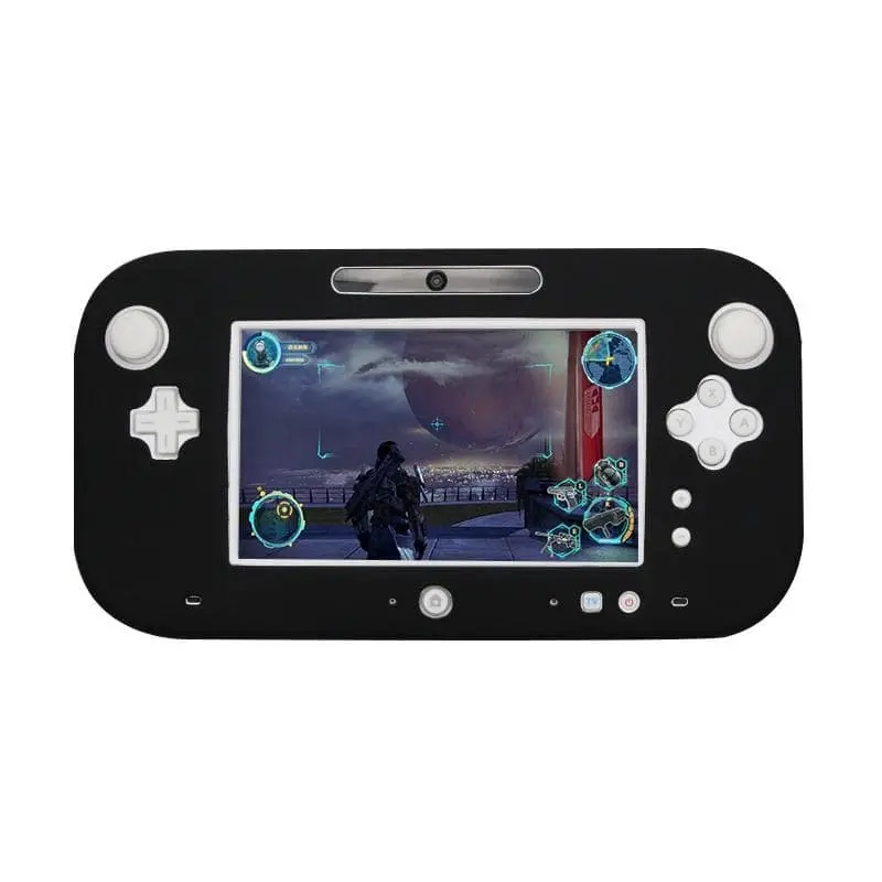 Wii U gamepad silikone cover. Sort. Wii U gamepad silikone cover til beskyttelse mod ridser mm. Sort.