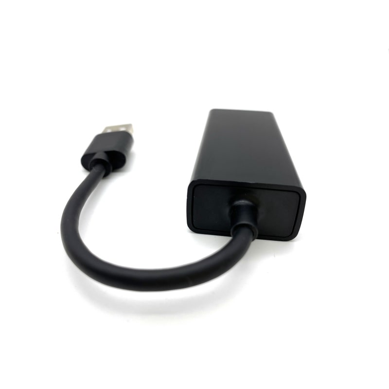 USB 3.0 Gigabit Ethernet Adapter til Nintendo Switch, Wii, Wii U & PC. Sort USB 3.0 Gigabit Ethernet Adapter til Nintendo Switch, Wii, Wii U & PC. Sort - Billede 4