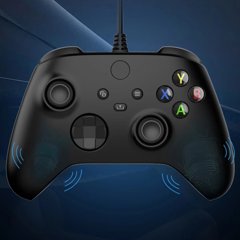 XBOX One & PC Gaming Controller med Turbo-funktion, 3,5 mm Jack & Vibration XBOX One & PC Gaming Controller med Turbo-funktion, 3,5 mm Jack & Vibration - Image 3