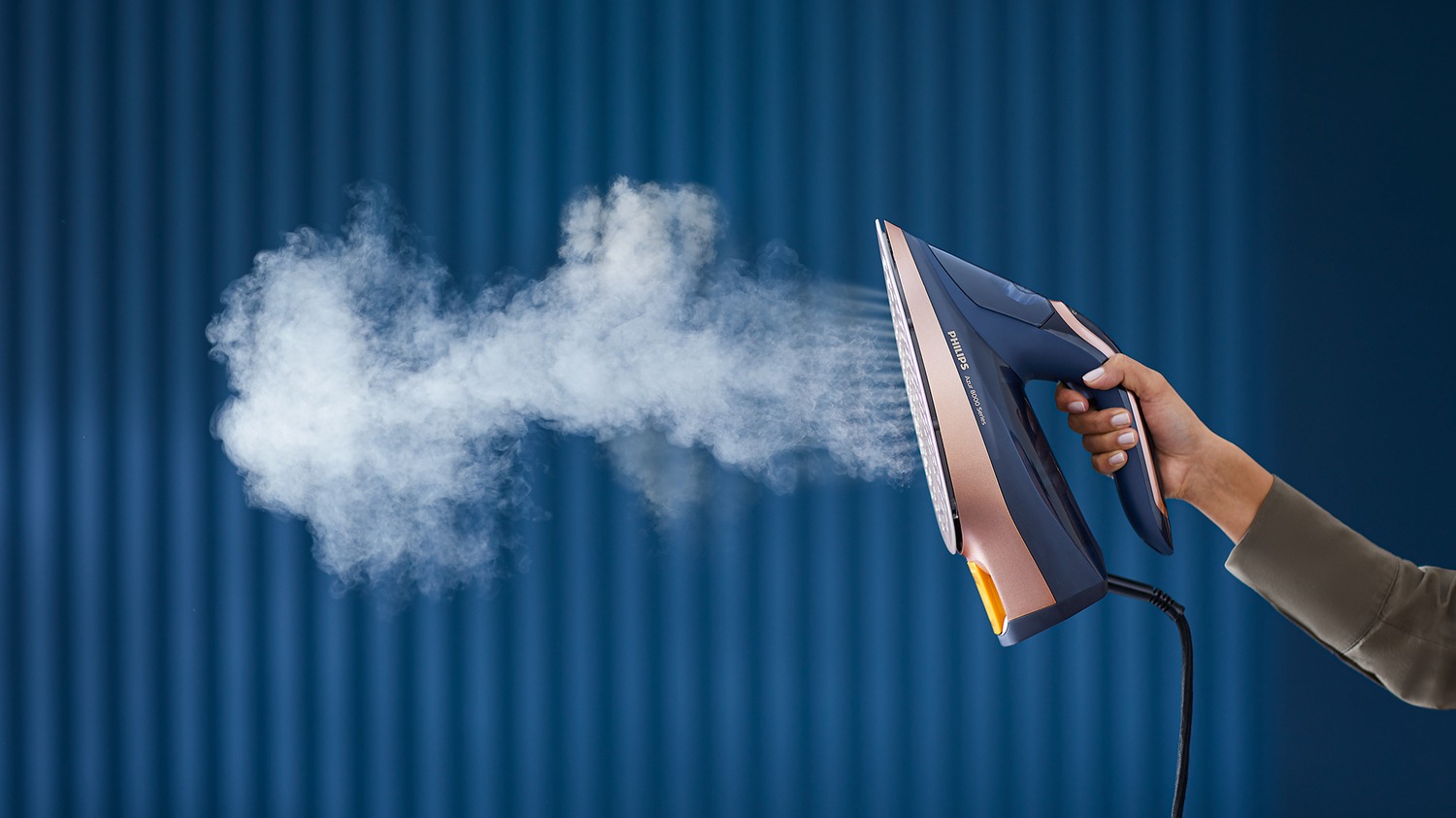 Philips Azur 8000 Series Dampstrygejern. Philips DST8050 - 3000W. Blå. Philips Azur 8000 Series Dampstrygejern. Philips DST8050 - 3000W. Blå. - Image 7