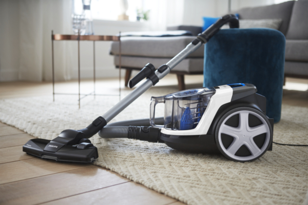 Philips PowerPro Compact FC9332 Poseløs Støvsuger. 1.5liter. Hvid - Image 3