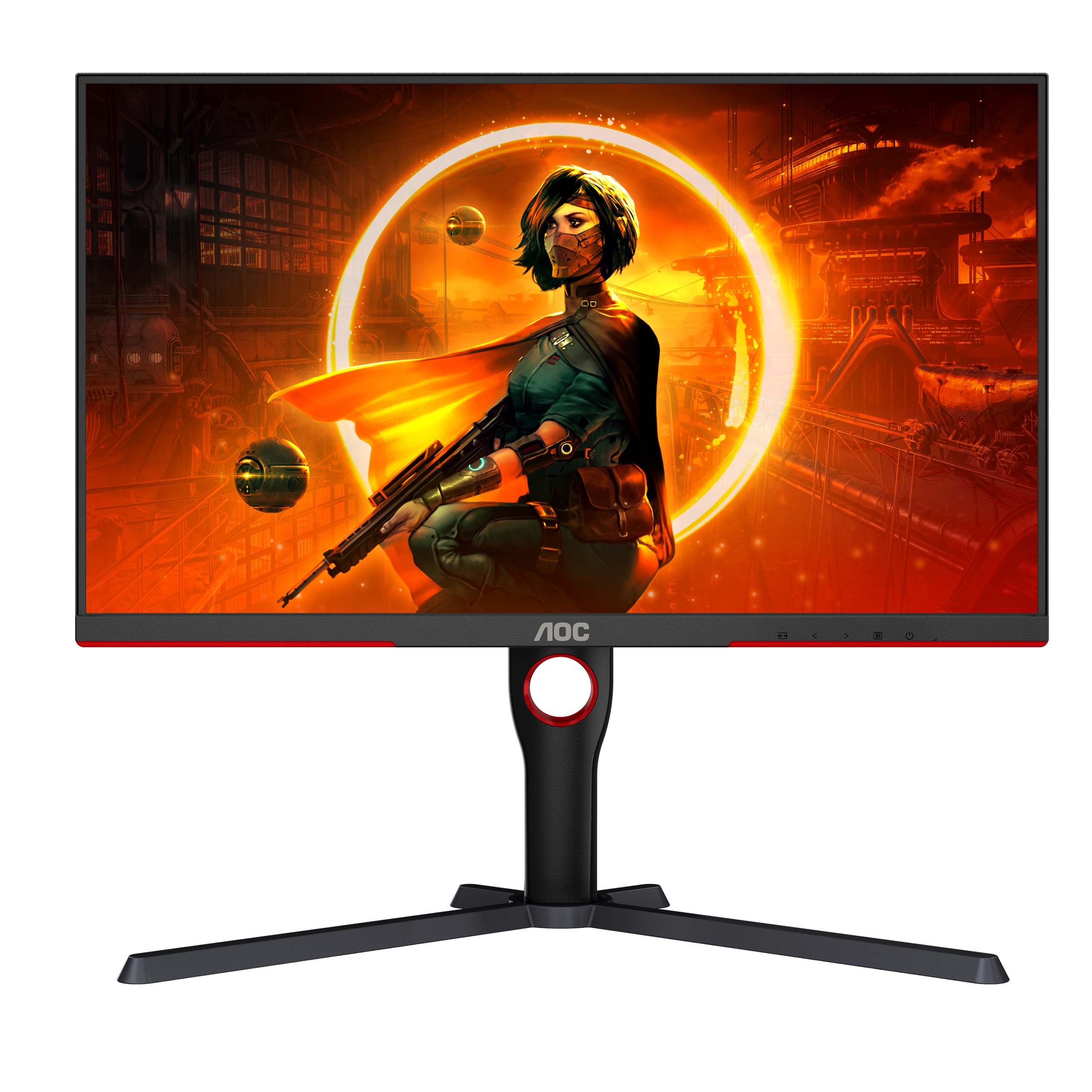 AOC G3 Q27G3XMN/BK computerskærm 68,6 cm (27") 2560 x 1440 pixel 2K Ultra HD LED Sort AOC G3 Q27G3XMN/BK computerskærm 68,6 cm (27") 2560 x 1440 pixel 2K Ultra HD LED Sort - Billede 2