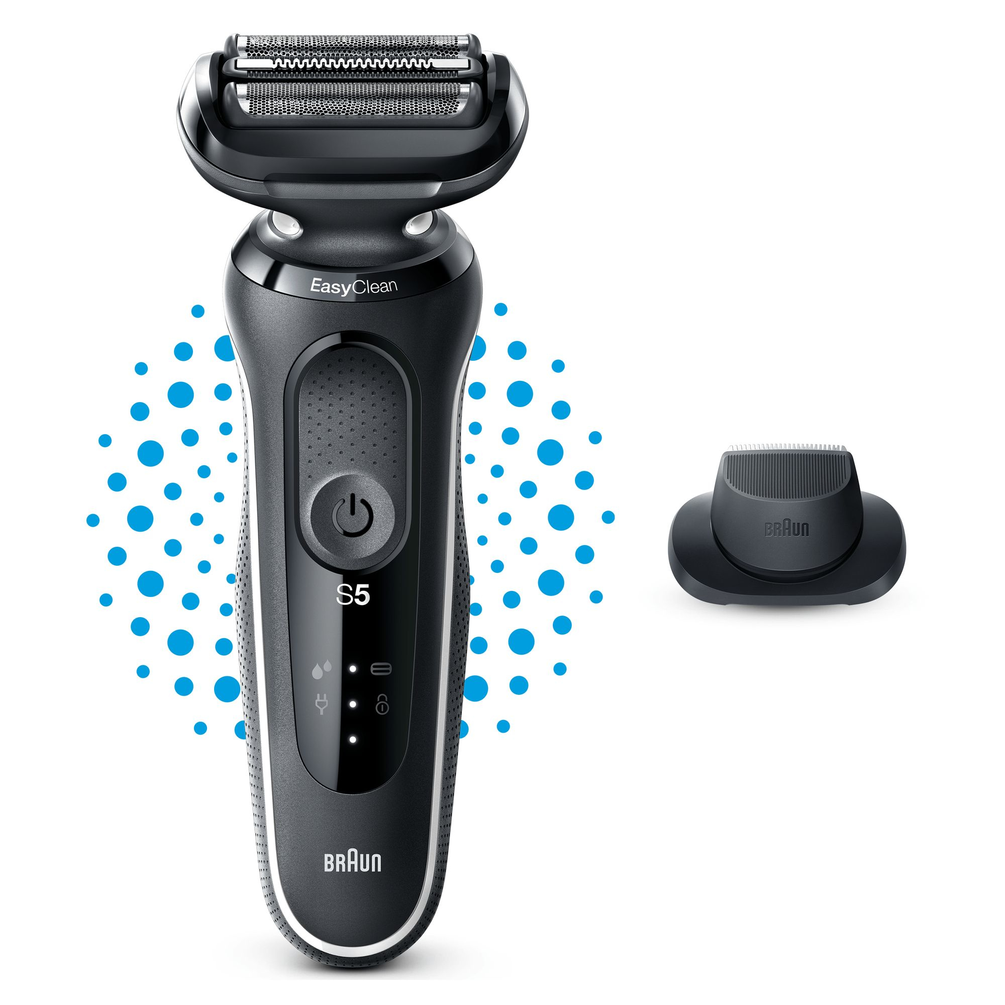Braun Series 5 51-W1200s Folie shaver Trimmer Sort, Hvid Braun Series 5 51-W1200s Folie shaver Trimmer Sort, Hvid - Image 2