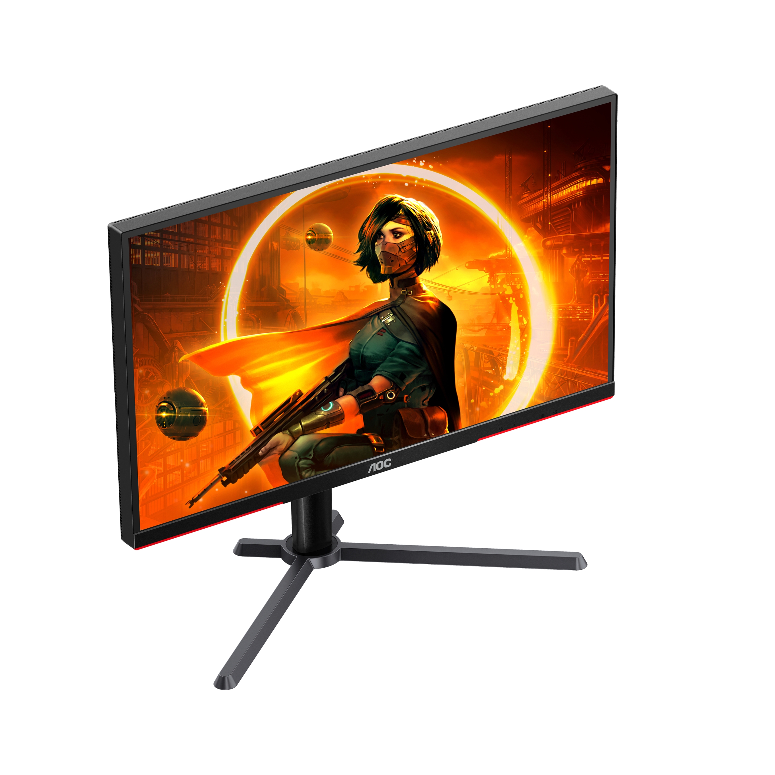 AOC G3 Q27G3XMN/BK computerskærm 68,6 cm (27") 2560 x 1440 pixel 2K Ultra HD LED Sort AOC G3 Q27G3XMN/BK computerskærm 68,6 cm (27") 2560 x 1440 pixel 2K Ultra HD LED Sort - Billede 4